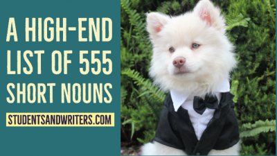 Read more about the article A High-End List of 555 Short Nouns