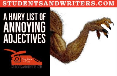 Read more about the article A hairy list of annoying adjectives