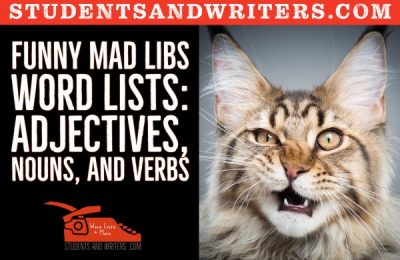 Read more about the article Funny Mad Libs Word Lists: Adjectives, Nouns, and Verbs with free posters