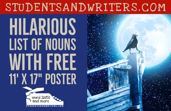 You are currently viewing Hilarious list of Nouns with Free 11′ X 17″ Poster