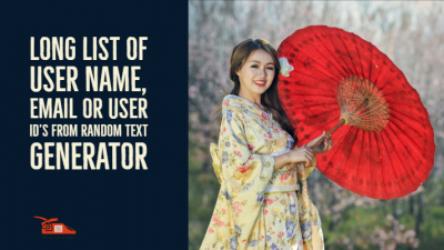 Read more about the article Long list of user name, email or user ID’s from random text generator
