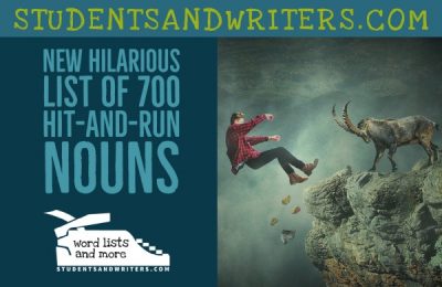 Read more about the article New Hilarious List of 700 Hit-and-Run Nouns