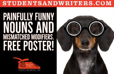 Read more about the article Painfully funny nouns and mismatched modifiers. Free poster!