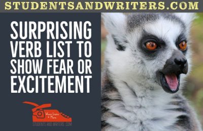 Read more about the article Surprising verb list to show fear or excitement